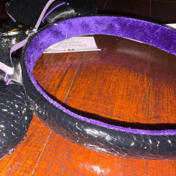 Disney Maleficent-inspired Black & Purple Minnie Ear Headband - Picture 5 of 5